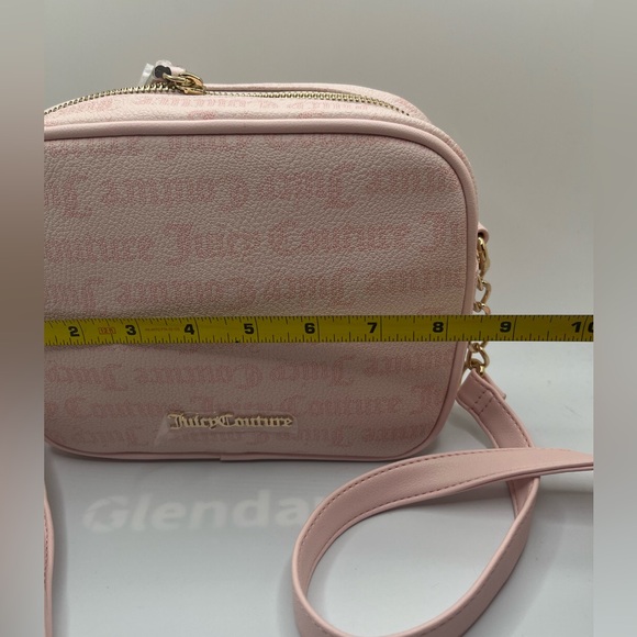 NWT Juicy Couture Gothic Dots Powder Blush Bestsellers Camera Crossbody OS - Picture 6 of 11